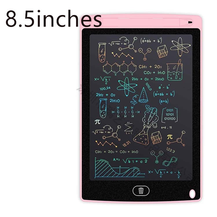 8.5" LCD Writing Tablet Pad – Multicolor Drawing & Writing Board for Kids & Adults
